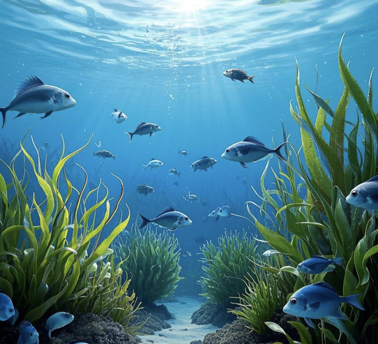 Seaweed forest